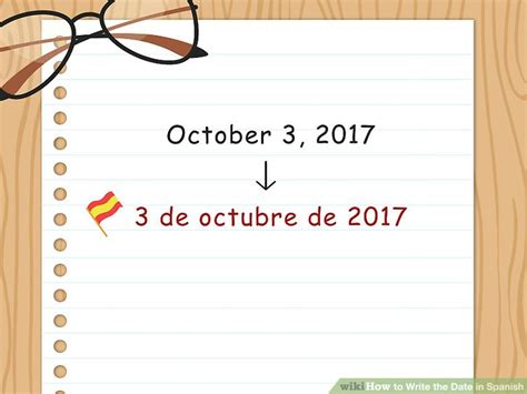 5 ways to write the date in spanish wikihow
