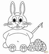 Easter Bunny Coloring Pages Face Rabbit Eggs Paint Cartoon Egg Color Drawing Peter Hunt Clipart Bugs Christmas sketch template