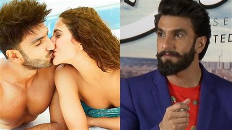 Ranveer Singh Reveals Difference Between Kissing Deepika Padukone