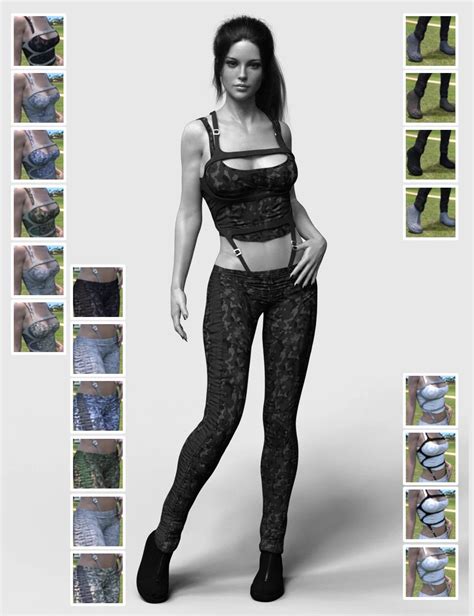 x fashion lara outfit for genesis 8 female s daz 3d models 3d cg