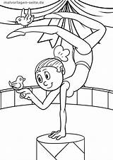 Zirkus Malvorlage Akrobatin Malvorlagen Seite Anzeigen Drucken sketch template