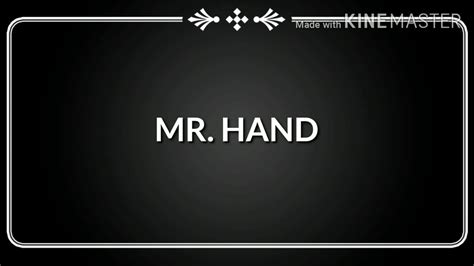 mr hand youtube