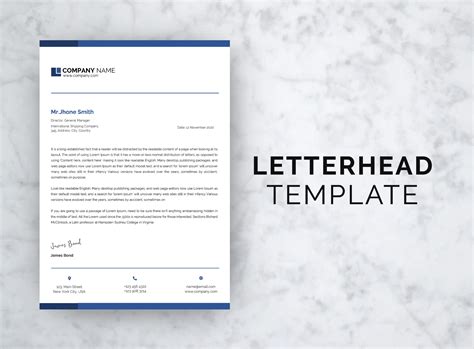 letterhead design business letterhead template letterhead etsy uk