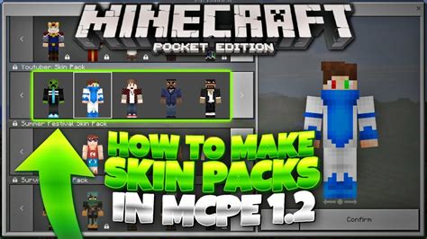 skin packs  minecraft  mcpe  custom skinpacks