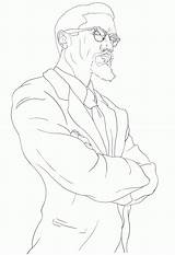 Coloring Malcolm Popular sketch template