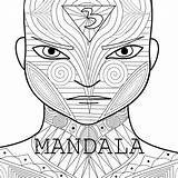 Mandala Eye Spiritual Third Printable Coloring Adult sketch template