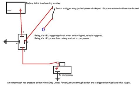 air compressor wiring diagram