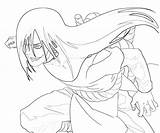 Orochimaru Pages Template Coloring sketch template