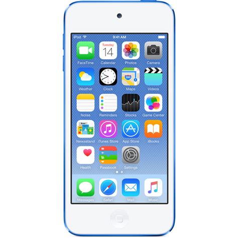 apple gb ipod touch blue  generation mkhlla bh