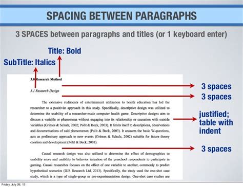spacing  level    edition  rules highlights