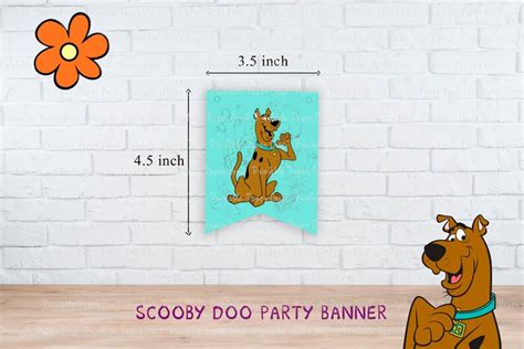 scooby doo party pack printable birthday party pack kids etsy