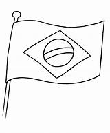 Bandeira Pintar Brasileira Bandera Coloringcity Minha Inglaterra sketch template