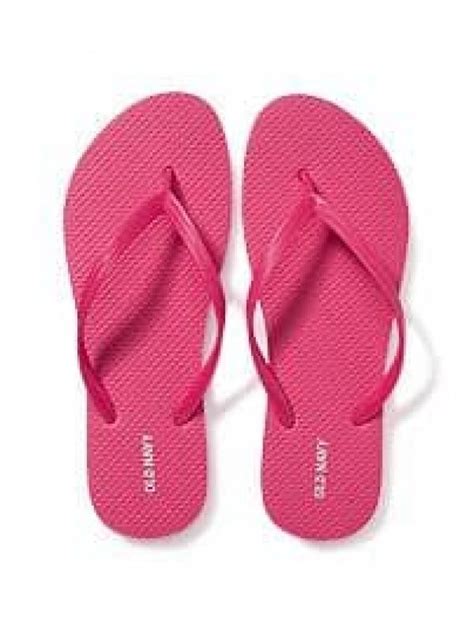 New Womens Old Navy Flip Flops Thong Sandals Size 7 Island