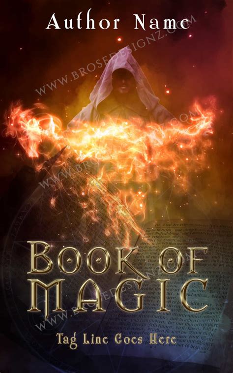 book  magic  book cover designer