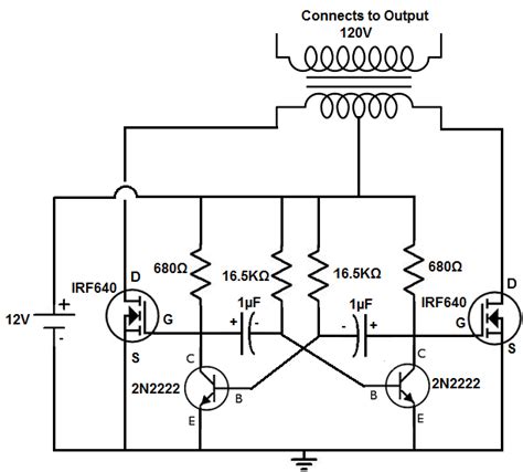 build  power inverter circuit