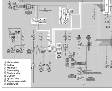 yamaha kodiak  wiring diagram wiring diagram