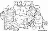 Brawl Kolorowanki Brawler Druku Gratuit Tick Imprimé sketch template