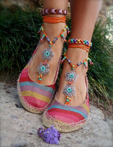 Gypsy Summer Barefoot Sandals Sole Less Sandals Beach By