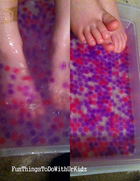 foot spa  water beads