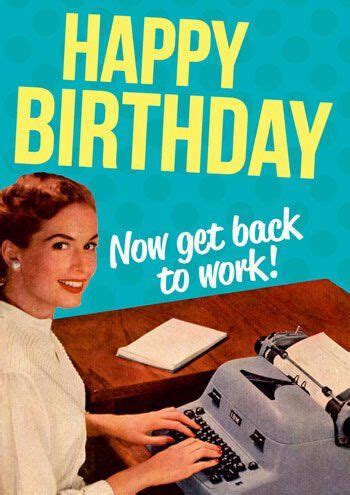 happy birthday     work funny birthday card  wnners