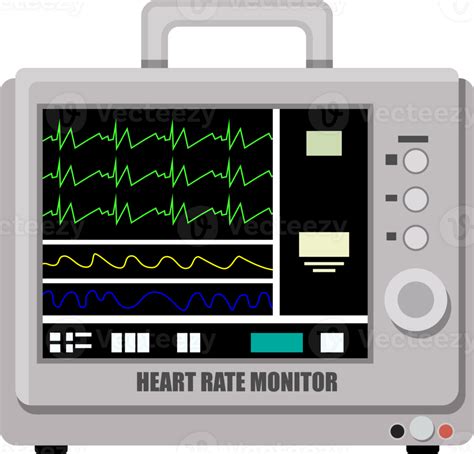 Patient Heart Rate Monitor 35857679 Png