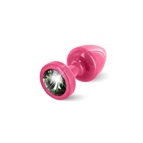 anni butt plug round pink and black 25 mm diogol 72653 on onbuy