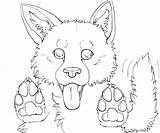 Wolf Puppy Lineart Drawing Warrior Line Dog Deviantart Jazzy Color Two Whiskers Friends Deviant Groups Group Artwork Save sketch template