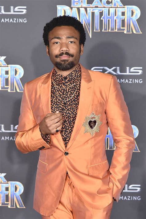 donald glover at the black panther premiere and quincy jones bonkers gq interview
