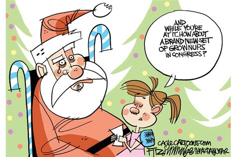 cartoons of the week fiscal cliff and christmas