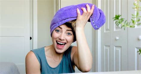 microfiber hair towel  change    ready post shower