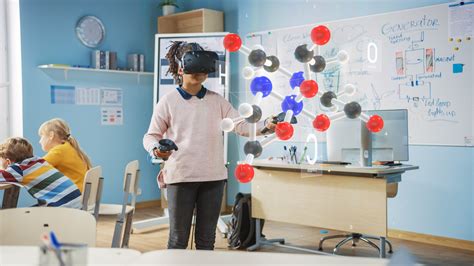 augmented reality virtual reality  education training learning  classroom