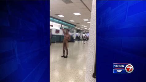 Man Strips Naked At Mia Walks Around Concourse Wsvn 7news Miami