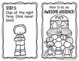 Audience Freebie Booklet Coloring Awesome Teaching Created Heart Music sketch template