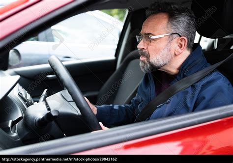 elder male car driver stock photo  bildagentur panthermedia