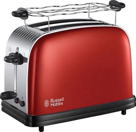 russell hobbs   colours  broodrooster rood bol