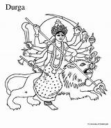 Durga Maa Goddess Imgbuddy sketch template