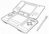 Nintendo Drawing Ds Logo Getdrawings sketch template