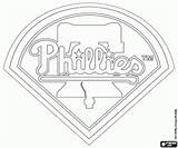 Phillies Philadelphia Coloring Mlb Malvorlagen 76ers Games Loghi Colorare Disegni Phillie sketch template