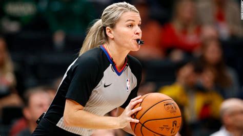 nba female referees the league has been around for more than 70 years and only now is getting