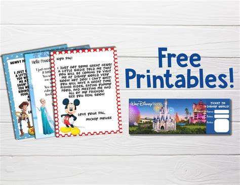 youre   disney world printable character letters