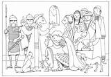 Cornelius Peter Coloring Pages Jesus Kids Bible Told Activities Crafts Printable Vision Sheet Sunday School His sketch template