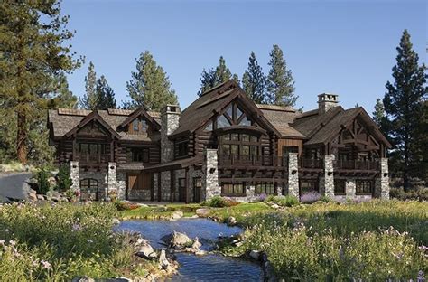 elegant luxury log cabin home gallery