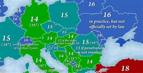 Age Of Consent Map