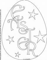 Egg Easter Color Stencil Coloring Drawing Library Clipart Comments Pages Leopard Snow sketch template