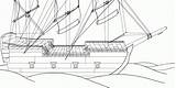 Coloring Sunken Ship Pages Popular Library Clipart sketch template