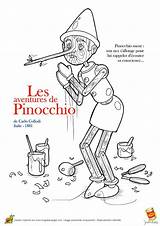 Pinocchio Contes Conte Poucet Imprimer Marionette Pinocho Hugo Hugolescargot Légendes sketch template