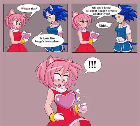 Rule 34 Amy Rose Amy Rose Human Ass Expansion Breast Expansion