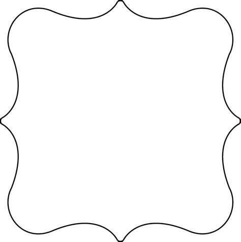 printable shape templates page  clipart  clipart