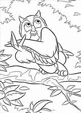 Coloring Pages Printable Owls Owl sketch template
