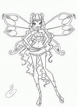 Winx Club Coloring Enchantix Layla Pages Bloom Fantazyme Aisha Colouring Deviantart Girls Books Library Clipart sketch template